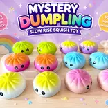 Novelty Brands Fun Doh Slow Rise Mystery Dumpling Squish Toy