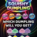 Novelty Brands Fun Doh Mystery Dumpling Squish Toy