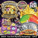 Novelty Brands *Pre-Order* Fun Doh Mystery Steamer Dumpling Squish Toy - Ultra Rare Collection