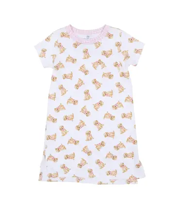 Magnolia Baby Magnolia Baby Pink Sweet Golden Nightdress
