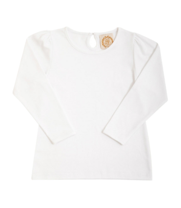 The Beaufort Bonnet Company TBBC LS Penny's Play Shirt - Worth Avenue White