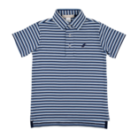 The Beaufort Bonnet Company TBBC Prim & Proper Polo - Sumner County Stripe BB/NN