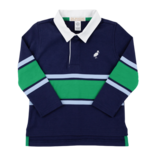 The Beaufort Bonnet Company TBBC Rollins Rugby Shirt - NN/BSB/KKG