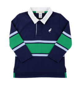 The Beaufort Bonnet Company TBBC Rollins Rugby Shirt - NN/BSB/KKG