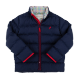 The Beaufort Bonnet Company TBBC Cooper Coat - Nantucket Navy/Richmond Red