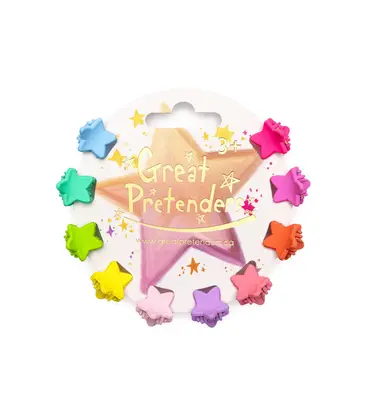 Great Pretenders Great Pretenders Rainbow Star Mini Hairclips