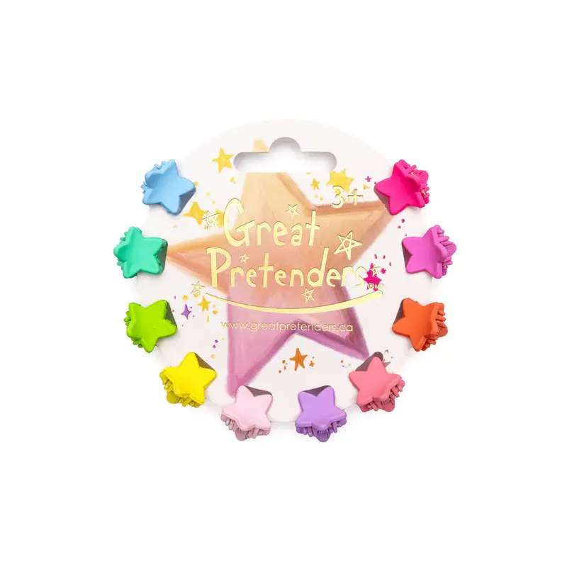 Great Pretenders Great Pretenders Rainbow Star Mini Hairclips