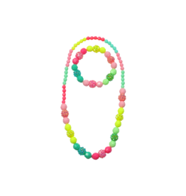 Great Pretenders Great Pretenders Vividly Vibrant Necklace & Bracelet Set
