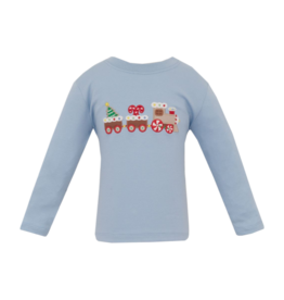 Claire & Charlie Claire & Charlie Gingerbread Train T-Shirt