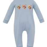 Claire & Charlie Claire & Charlie Turkey Trio Long Romper