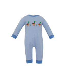 Claire & Charlie Claire & Charlie Mallard Duck Long Romper
