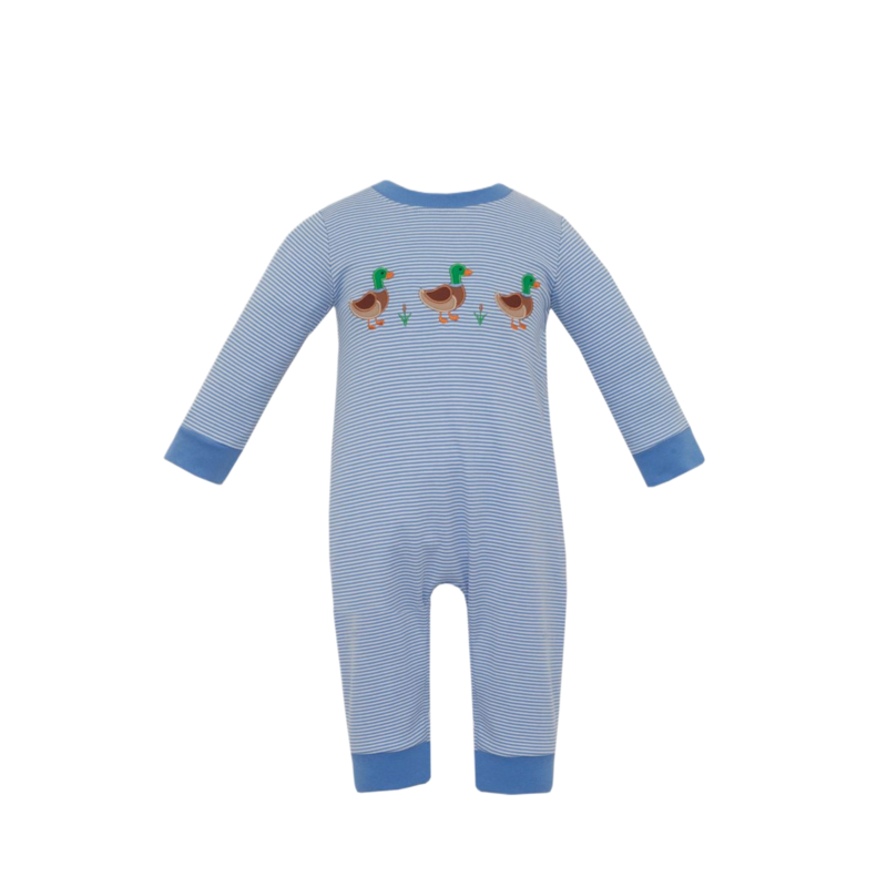 Claire & Charlie Claire & Charlie Mallard Duck Long Romper