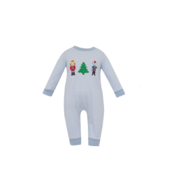 Claire & Charlie Claire & Charlie Nutcracker Long Romper