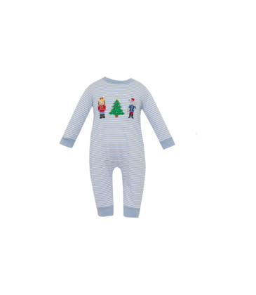 Claire & Charlie Claire & Charlie Nutcracker Long Romper