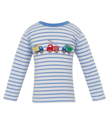 Claire & Charlie Claire & Charlie Rescue & Roadwork Trucks T-Shirt