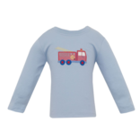 Claire & Charlie Claire & Charlie Firetruck T-Shirt