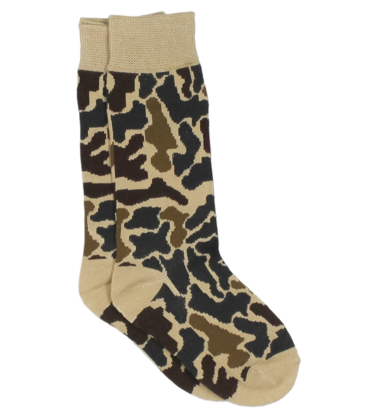 Properly Tied Properly Tied Lucky Duck Sock - Vintage Camo