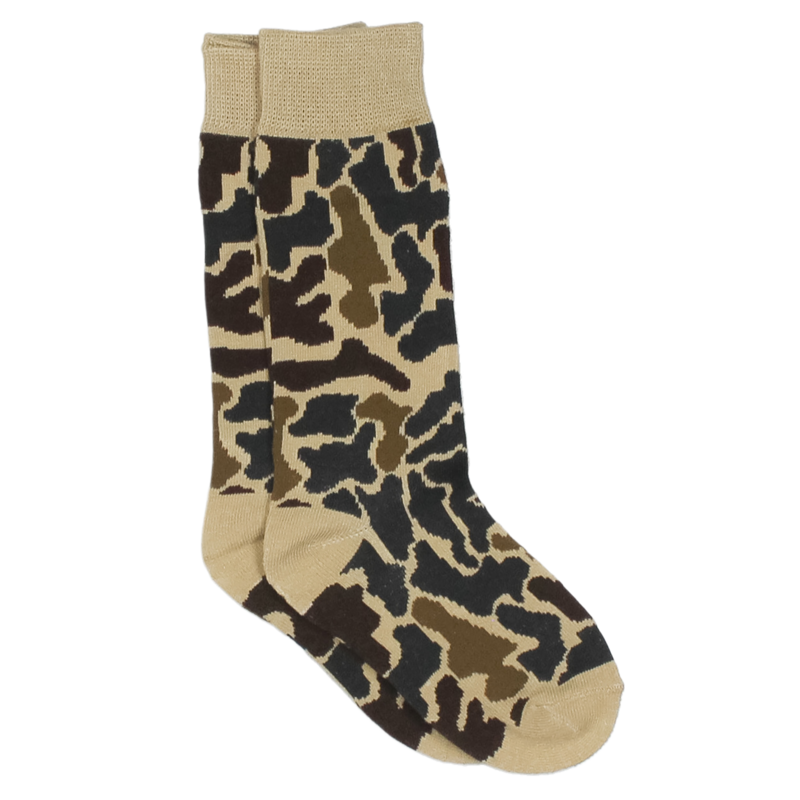 Properly Tied Properly Tied Lucky Duck Sock - Vintage Camo