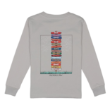 Properly Tied Properly Tied Ice Grey LS Tee - Atlantic Showdown