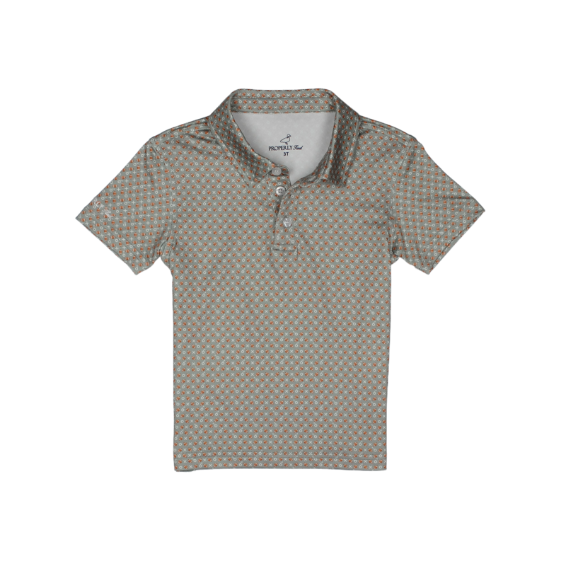 Properly Tied Properly Tied Inlet Polo - Touchdown