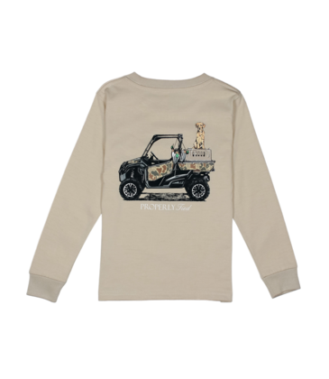 Properly Tied Properly Tied Linen LS Tee - Trail Tradition