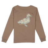 Properly Tied Properly Tied Walnut LS Tee - Field Camo Logo