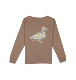 Properly Tied Properly Tied Walnut LS Tee - Field Camo Logo