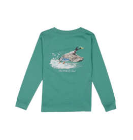 Properly Tied Properly Tied Teal LS Tee - Lift Off