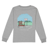 Properly Tied Properly Tied Light Heather Grey LS Tee - Basketball