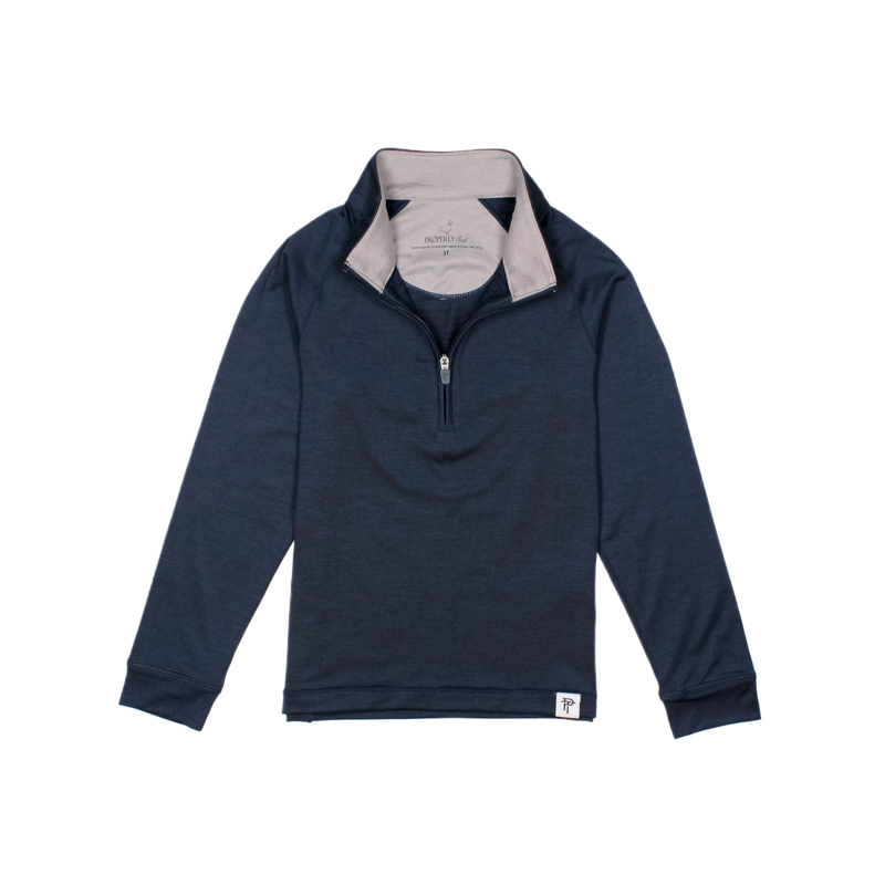 Properly Tied Properly Tied Clubhouse Quarter Zip - Navy