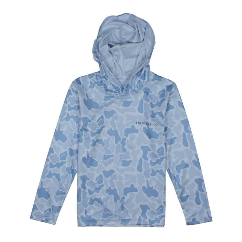 Properly Tied Properly Tied Sportsman Performance Hoodie - River Camo
