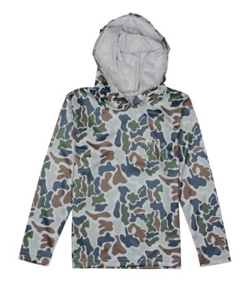 Properly Tied Properly Tied Sportsman Performance Hoodie - Terra Camo