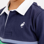 The Beaufort Bonnet Company TBBC Rollins Rugby Shirt - NN/BSB/KKG