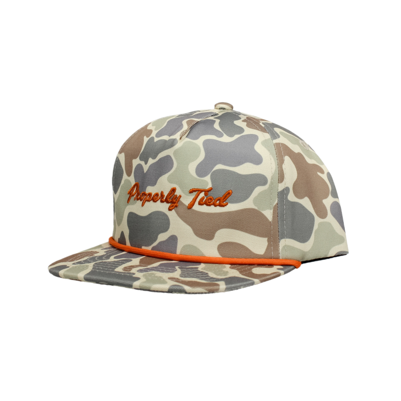 Properly Tied Properly Tied Sportsman Rope Hat - Field Camo