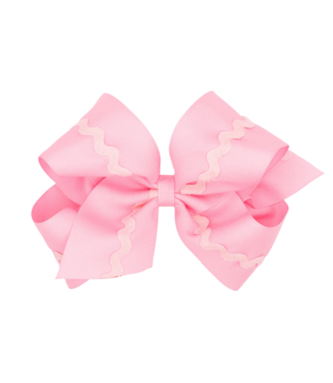 Wee Ones Wee Ones King Pearl w/ Pearl Ric-Rac Trim Bow