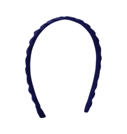 Wee Ones Wee Ones Navy Ric-Rac Trim Headband