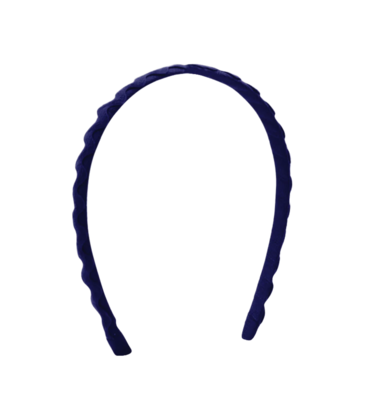 Wee Ones Wee Ones Navy Ric-Rac Trim Headband