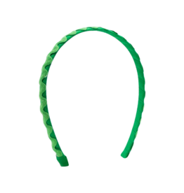 Wee Ones Wee Ones Green Ric-Rac Trim Headband