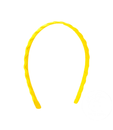 Wee Ones Wee Ones Yellow Ric-Rac Trim Headband