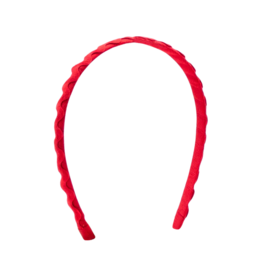 Wee Ones Wee Ones Red Ric-Rac Trim Headband