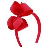 Wee Ones Wee Ones Medium Red Bow on Headband