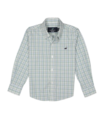 Properly Tied Properly Tied Seasonal Sportshirt - Sage Stream