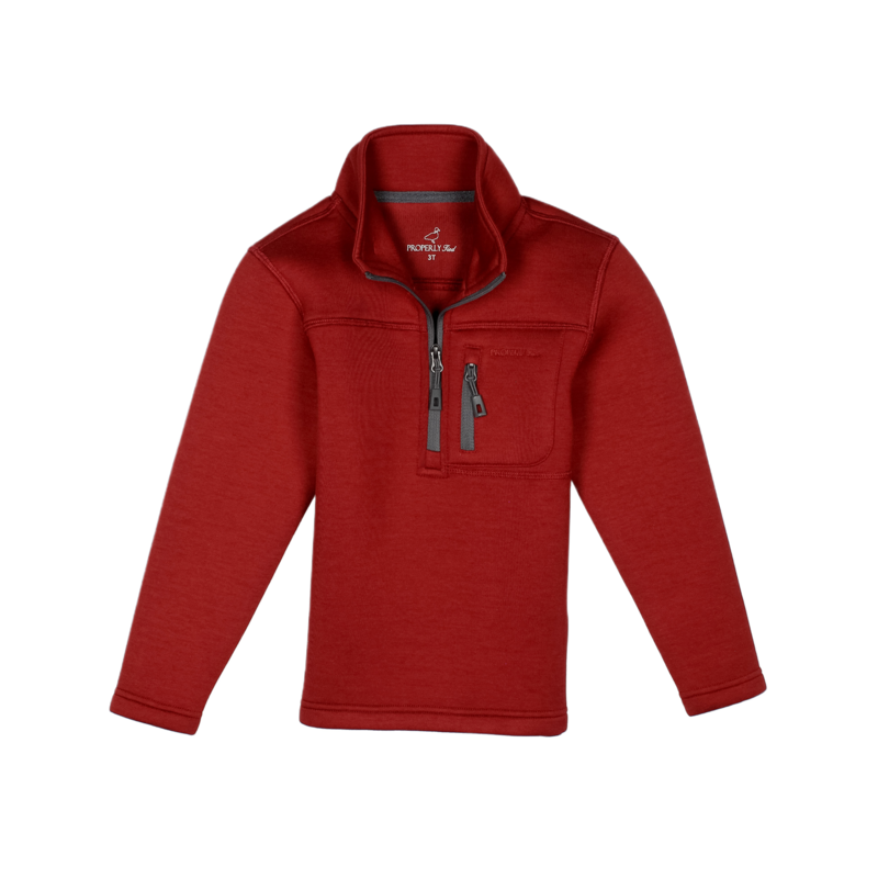 Properly Tied Properly Tied Arctic Pullover - Mulberry