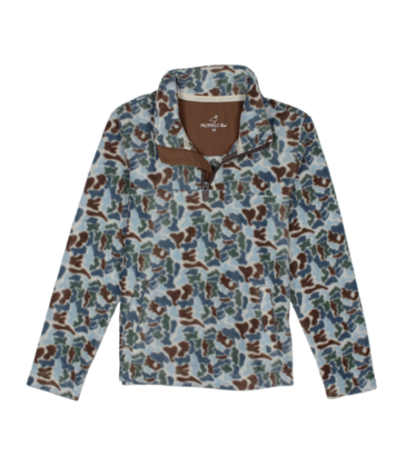 Properly Tied Properly Tied Sportsman Microfleece Pullover - Terra Camo