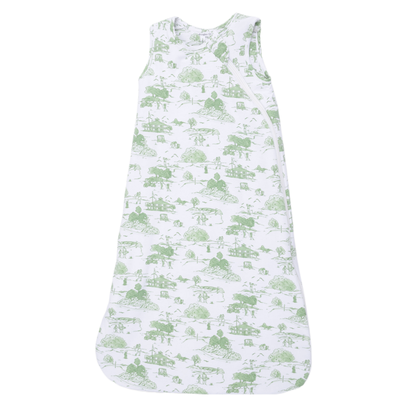 Angel Dear Angel Dear Sleep Bag - Golf Toile Green