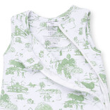Angel Dear Angel Dear Sleep Bag - Golf Toile Green