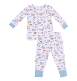 Angel Dear Angel Dear Loungewear Set - Football Check