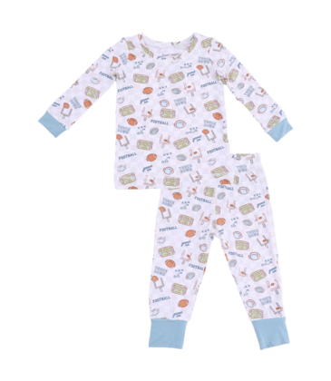 Angel Dear Angel Dear Loungewear Set - Football Check