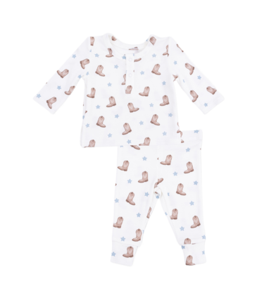 Angel Dear Angel Dear Henley Play Set - Mini Cowboy Boots