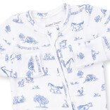 Angel Dear Angel Dear Zipper Footie - Farm Friends